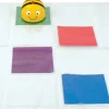 Bee-Bot/Blue-Bot, Bodenmatte transparent, Rasterfolie 4x6 mit Taschen