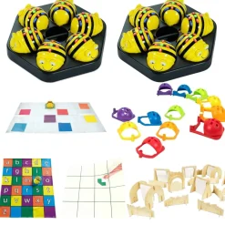 Bee-Bot Komplettset, 12 Bee-Bots mit Zubehör