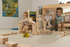 Bee-Bot, programmierbarer Roboter mit Knöpfen, Klassenset, 6 Stück, inkl. Ladestation