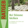 Bei Stimme bleiben, Buch
