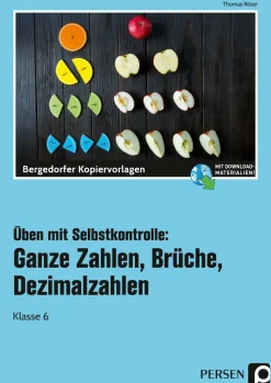 Üben mit Selbstkontrolle: Brüche, Buch, Klasse 6