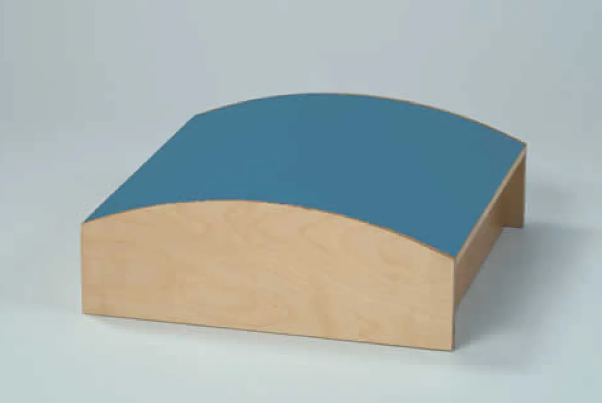 Bergpodest blau