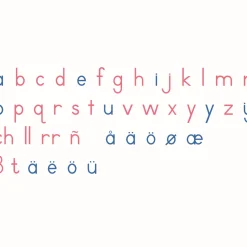 Bewegliches Alphabet, Holzbuchstaben, ab 4 Jahre