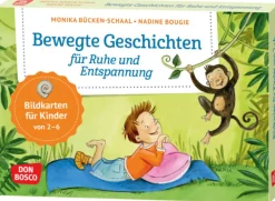 Bewegte Geschichten für Ruhe und Entspannung, Kartensatz, 2-6 Jahre