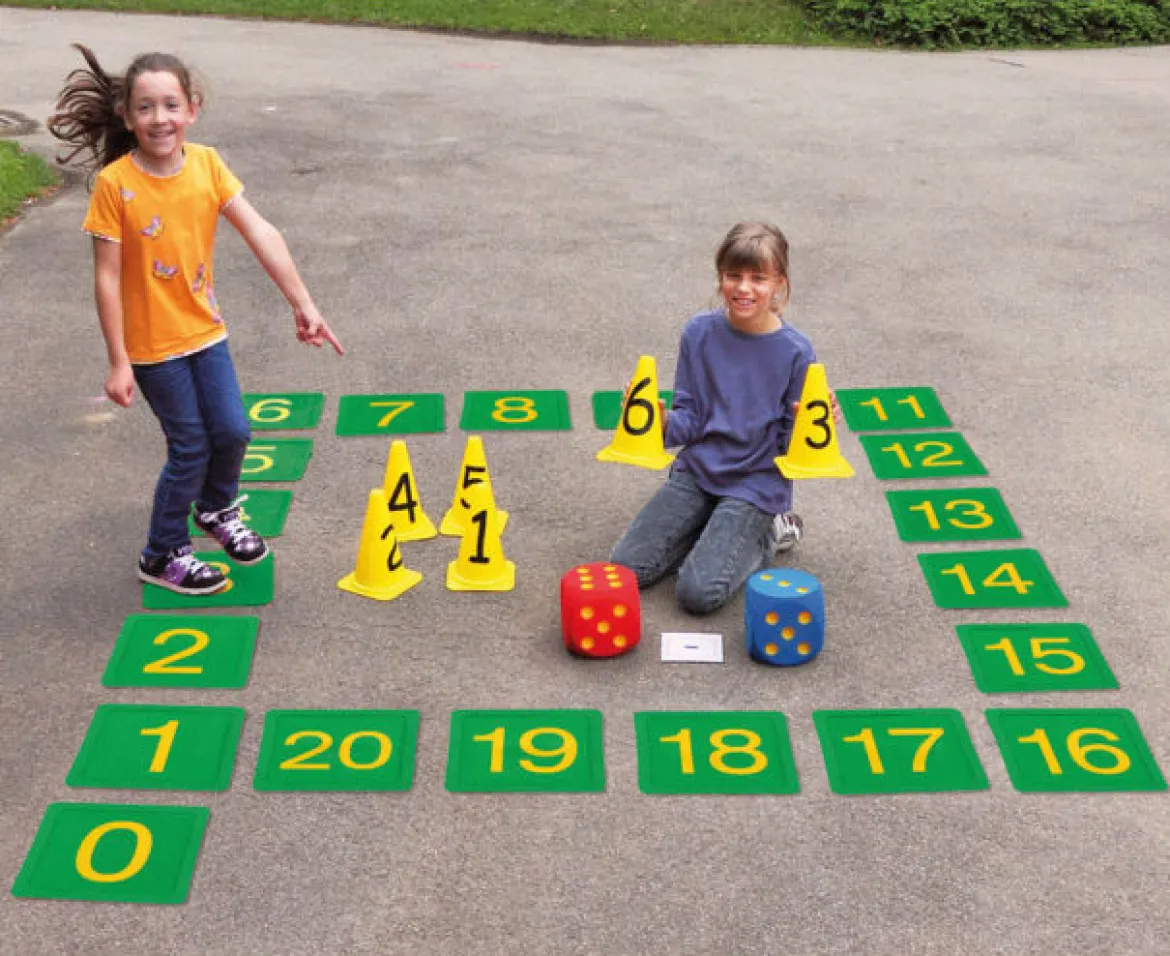 Bewegte Mathematik, Materialsammlung, 3-12 Jahre