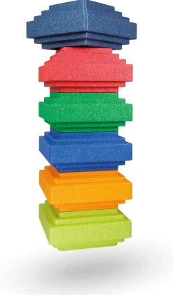 Bewegungsbausteine, MODO MultiBlock, 6-teilig, EPP-Schaumstoff, mehrfarbig