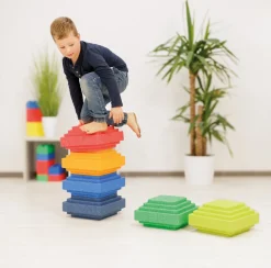 Bewegungsbausteine, MODO MultiBlock, 6-teilig, EPP-Schaumstoff, mehrfarbig