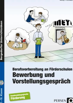 Bewerbung und Vorstellungsgespräch, Buch inkl. CD, 7.-10. Klasse