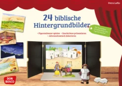 24 biblische Hintergrundbilder, Bildkarten, ab 2 Jahre