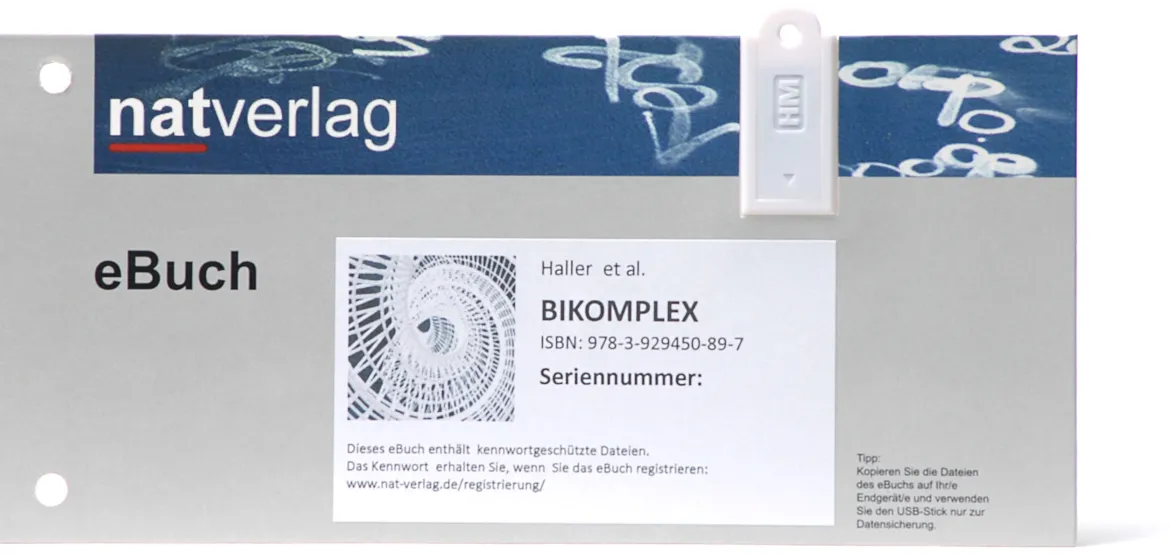 BIKOMPLEX - eBuch auf USB-Stick