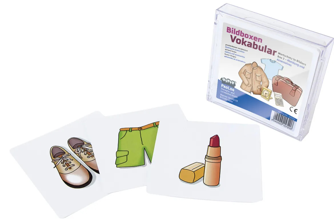 Bildboxen Vokabular Box 2: Kleidung und Accessoires