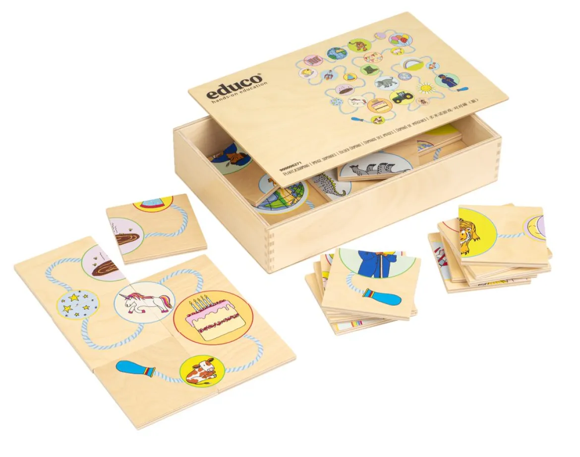 Bilderdomino, Legespiel ab 3 Jahre