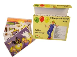 Bildergeschichtenbox Sch, Ch1, S - Jettes Abenteuer, ab 5 Jahre