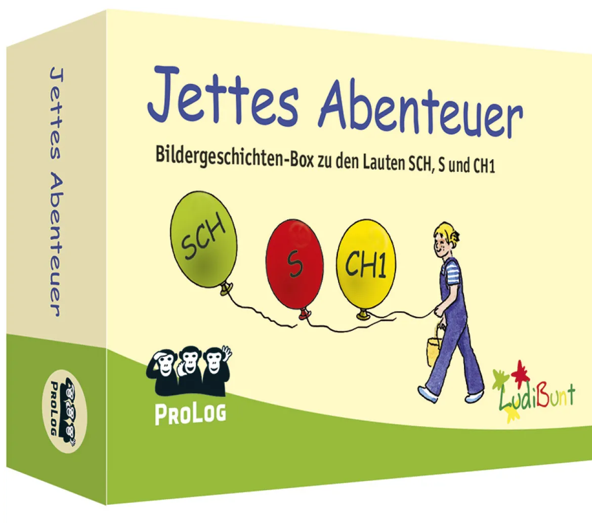 Bildergeschichtenbox Sch, Ch1, S - Jettes Abenteuer, ab 5 Jahre