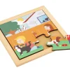 Bilderpuzzle - Im Garten, 6 Teile, ab 3 Jahre