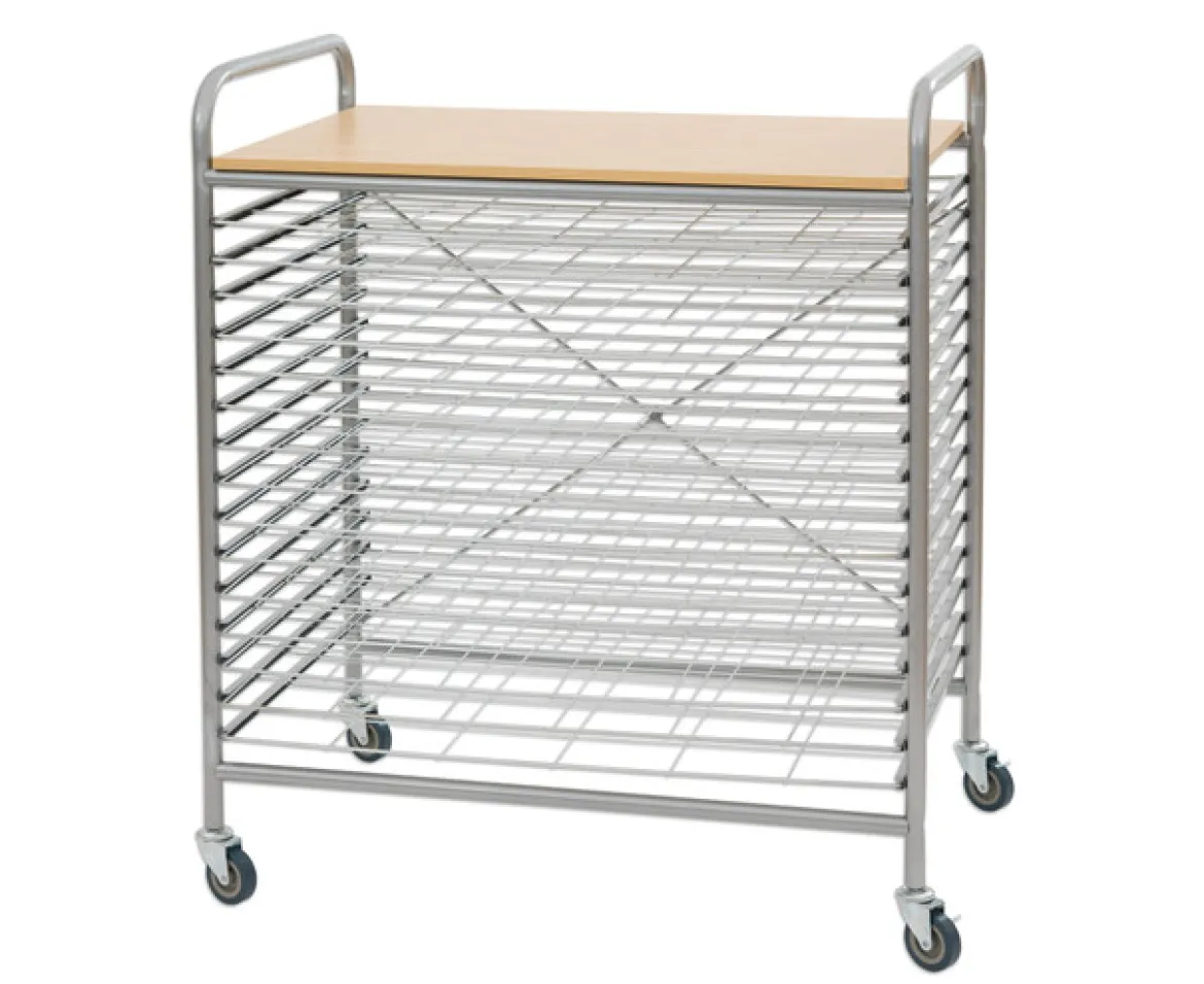 Bildertrocknungswagen A1, 25 Gitter