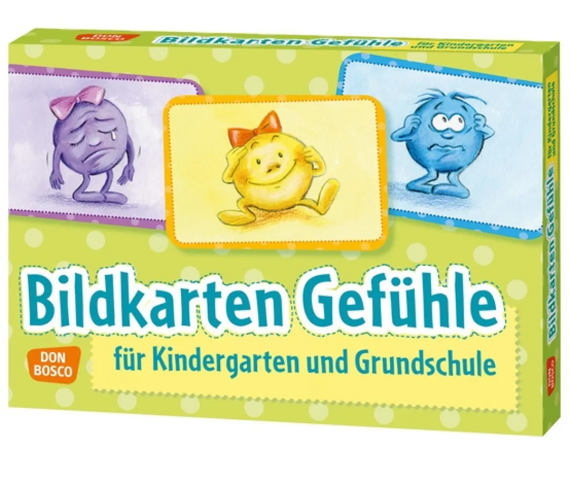 Bildkarten Gefühle, 4-8 Jahre