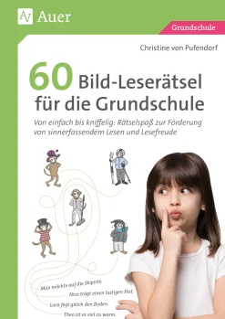 60 Bild-Leserätsel für die Grundschule, Buch, 3. und 4. Klasse