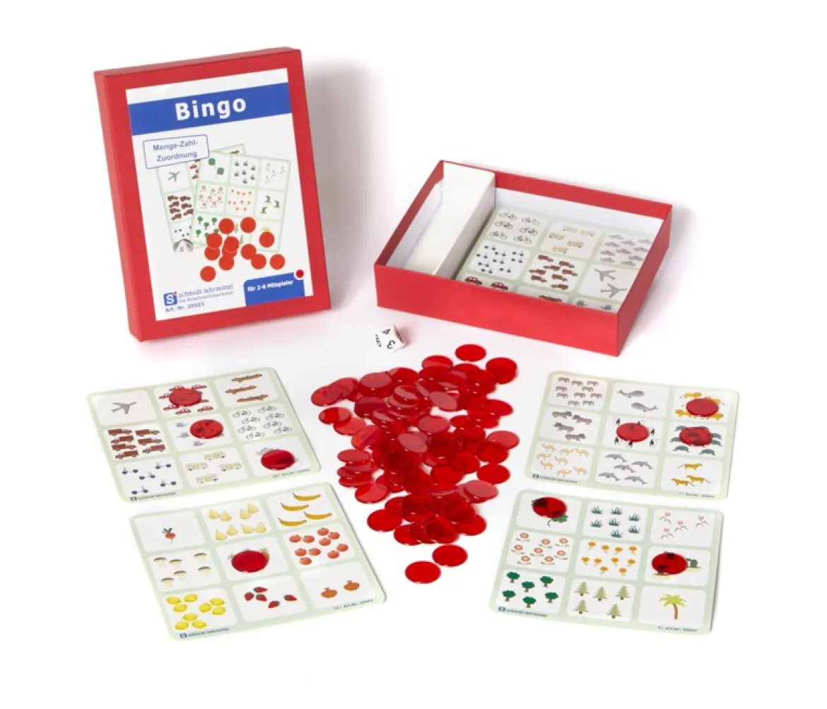 Bingo: Menge-Zahl Zuordnung