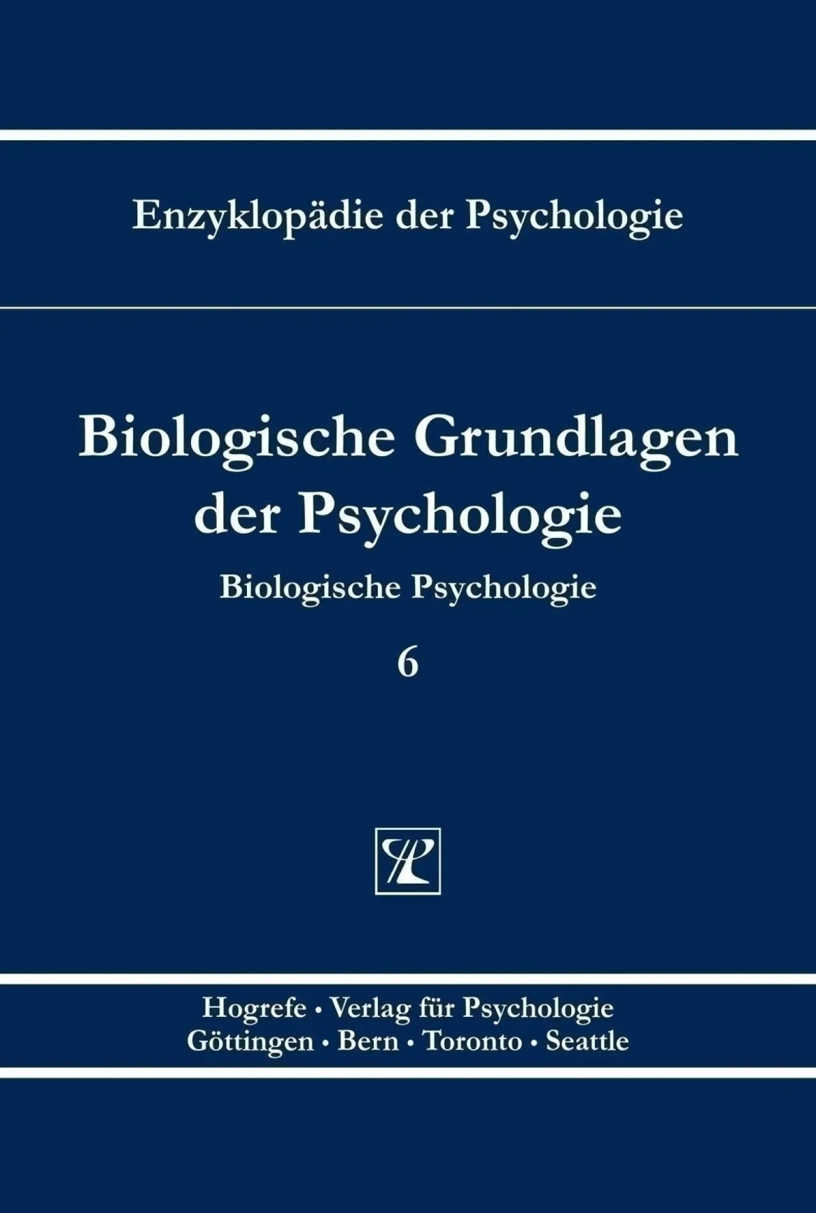 Biologische Grundlagen der Psychologie, Buch