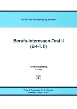 B-I-T II komplett - Berufs-Interessen-Test II, ab 14 Jahre