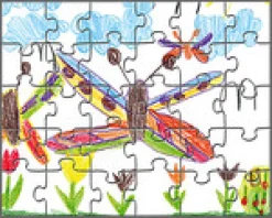 Blanko-Puzzle, 10 Stück, 3-99 Jahre