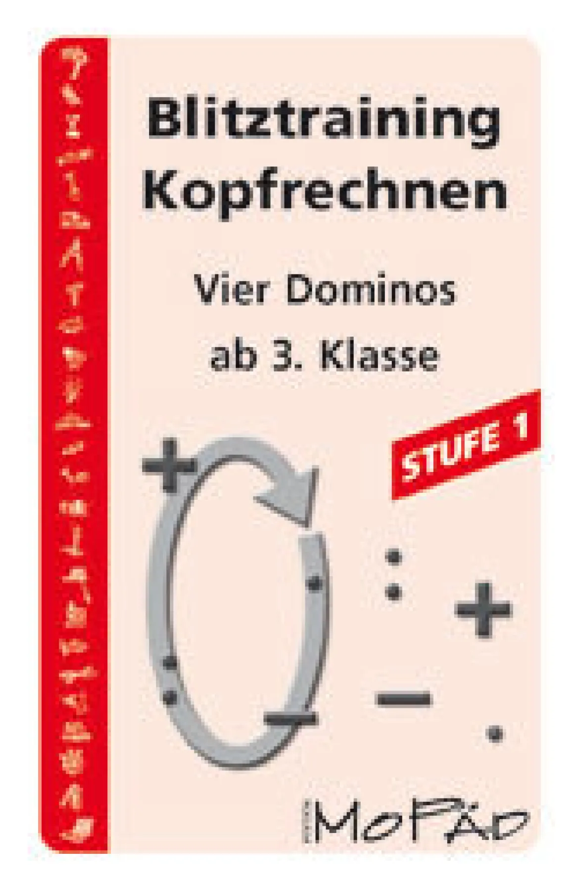 Blitztraining Kopfrechnen - Stufe 1, Kartenspiel, 3.-4. Klasse