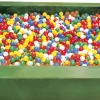 Bällchenpool grün-gelb 1,5 x 1,5 m