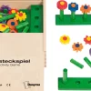 Blumensteckspiel im Holzkasten, ab 3 Jahre