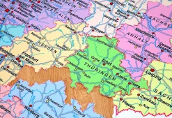 Bodenpuzzle Deutschland politisch