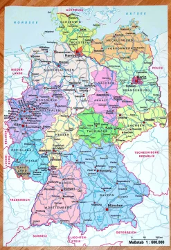 Bodenpuzzle Deutschland politisch