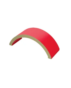 Bogen rot aus Holz