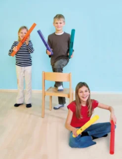 Boomwhackers®, diatonischer Satz, Set mit 8 Röhren