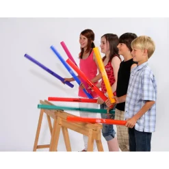 Boomwhackers®, Klassensatz, Set mit 39 Röhren, inkl. 8 Octavator-Caps