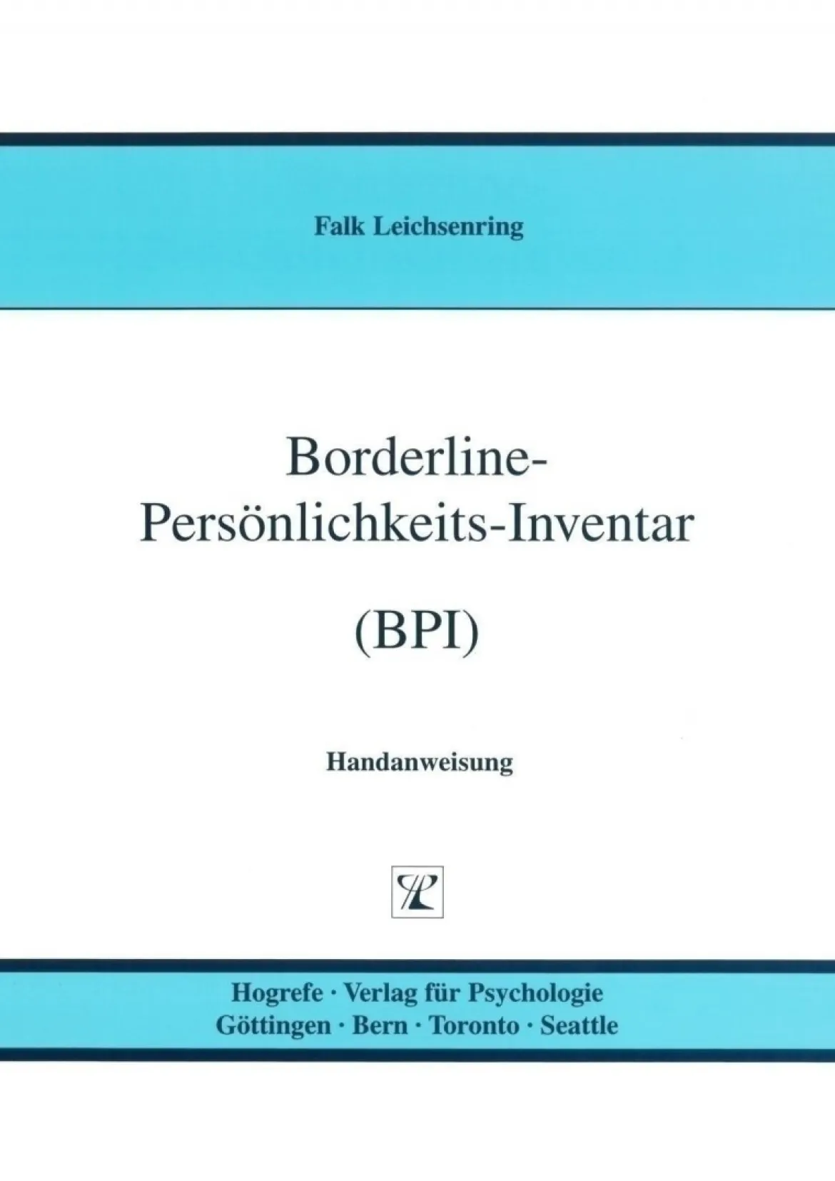 BPI - Borderline-Persönlichkeits-Inventar, kompletter Test