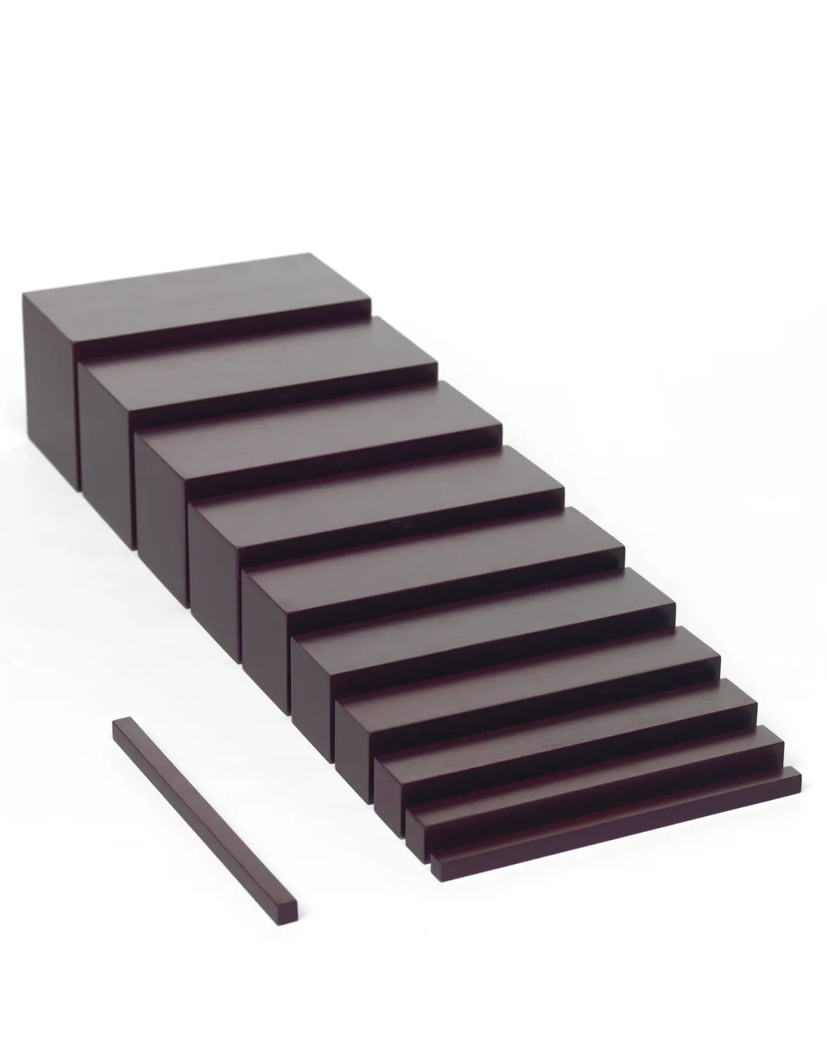 Braune Treppe