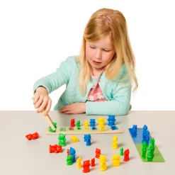 Bären sortieren, Sortierspiel mit Aufgaben, ab 3 Jahre