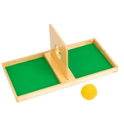 Briefkasten-Brett mit einem Ball, ab 1 Jahr