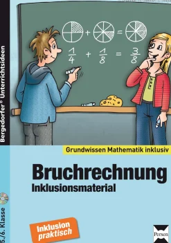 Bruchrechnung - Inklusionsmaterial, Buch inkl. CD, 5.-6. Klasse