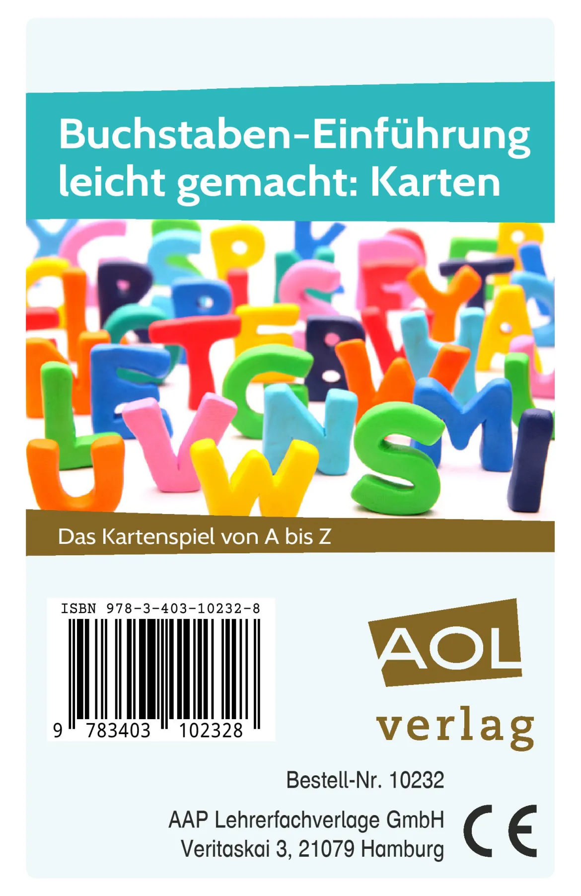 Buchstaben-Einführung leicht gemacht: Karten, 1. Klasse