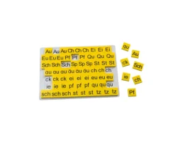 Buchstabenergänzungssatz zur Lese-Magnetbox