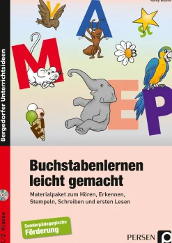 Buchstabenlernen leicht gemacht, Heft inkl. CD, 1.-2. Klasse