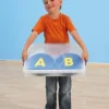 Buchstaben-Matten rutschfest in Kunststoffbox, 26 Stück, 4-7 Jahre