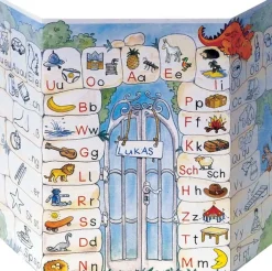 Buchstabentabelle im Zehnerset, 6-9 Jahre