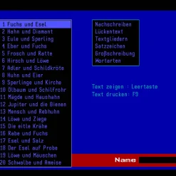 Budenberg Lernprogramm Deutsch Gesamtpaket 1.-6. Klasse (Einzelplatz, Touch-Version)