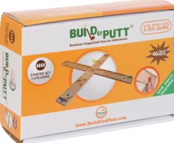 Build & Putt Finger-Golf Set für 4 Spieler (46 Teile)