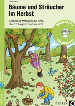 Bäume und Sträucher im Herbst, Buch, 1. bis 4. Klasse