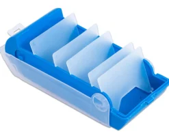 Übungs-Box für Lern-Karteien, rot,