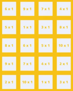 Cambio - Multiplikation bis 100, 6-12 Jahre