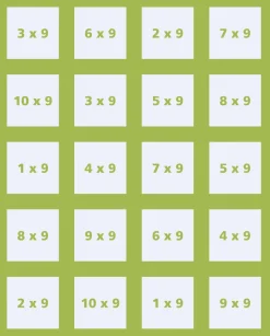 Cambio - Multiplikation bis 100, 6-12 Jahre